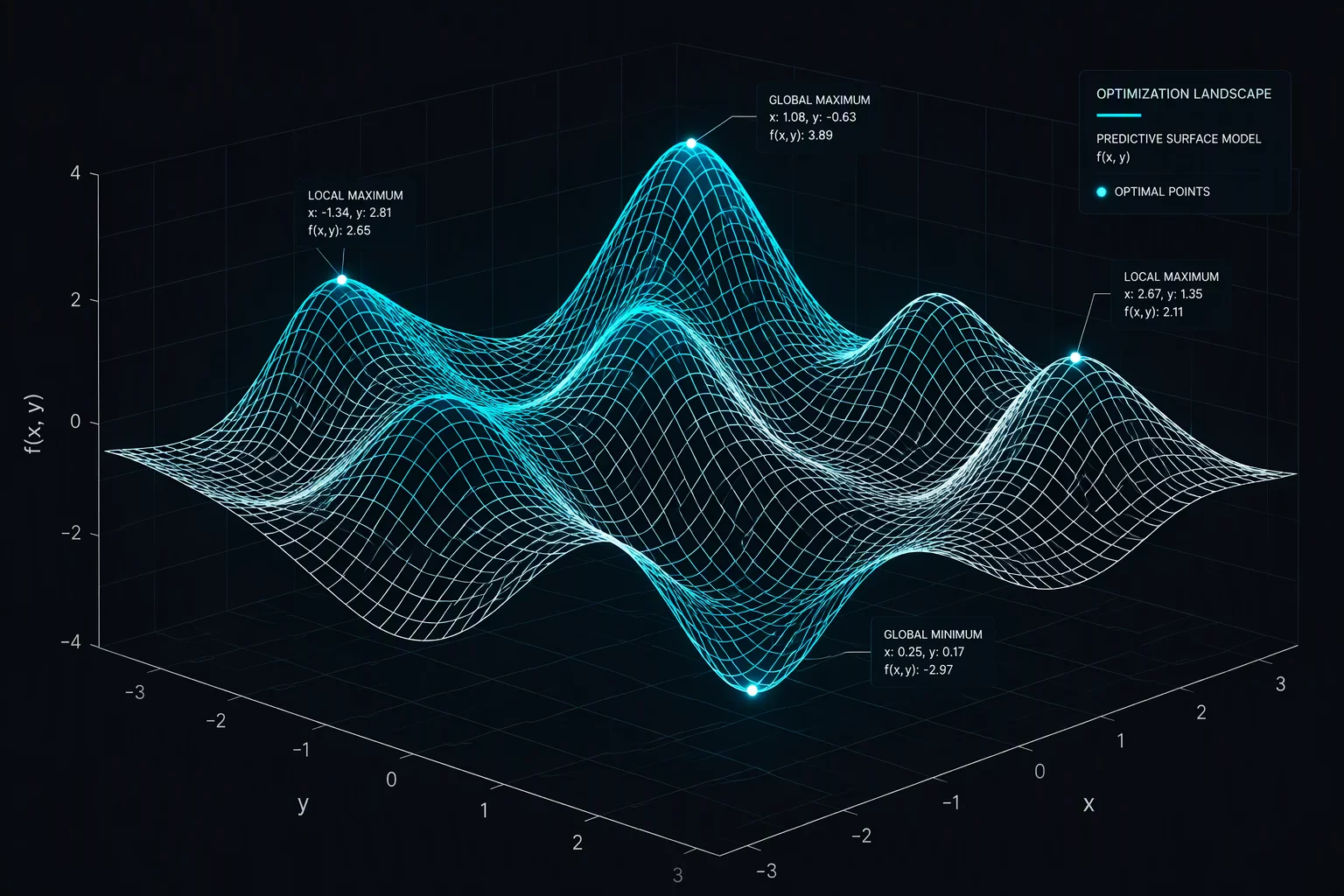Multiple Response Optimization and Predictive Modeling